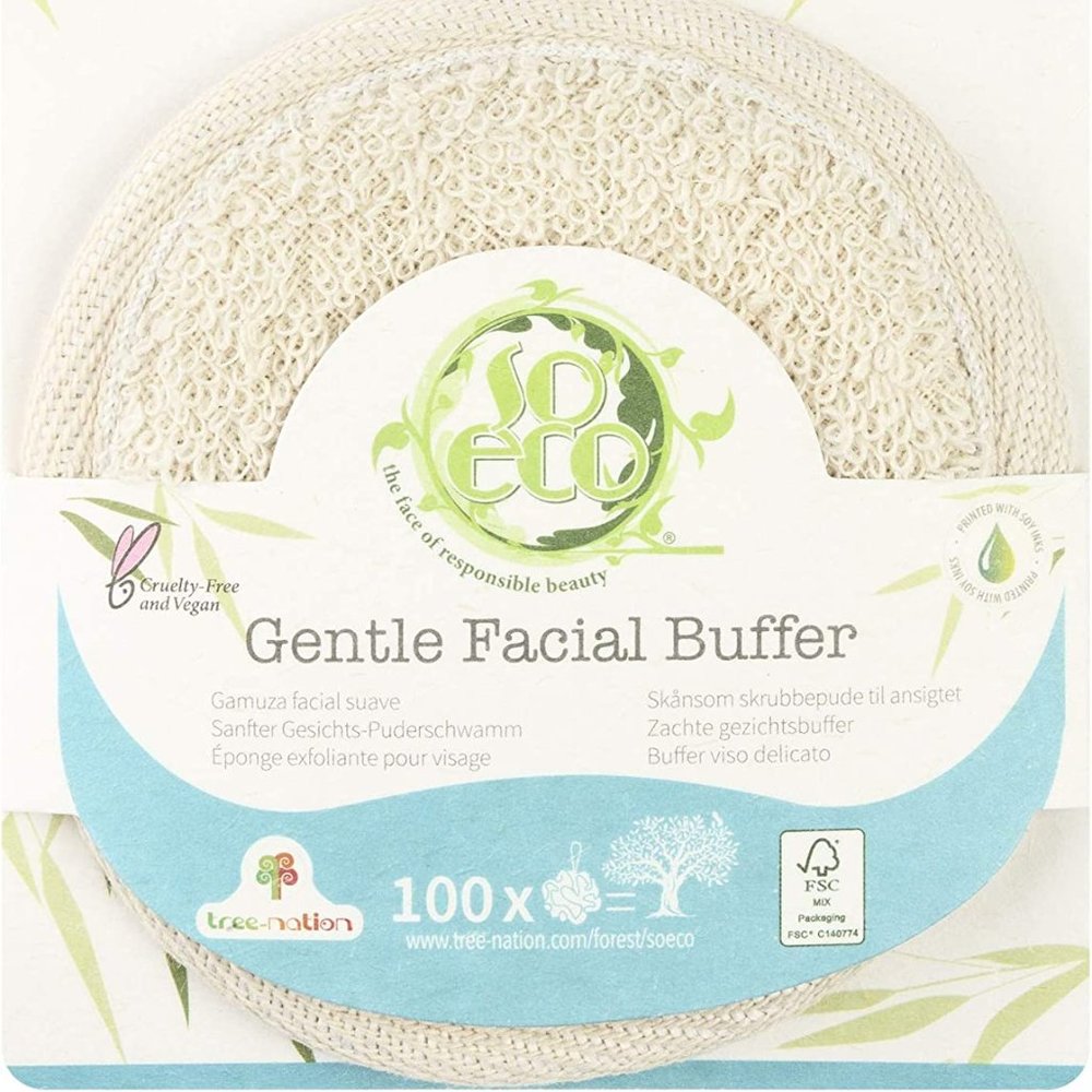 So Eco Gentle Facial Buffer - Reusable Facial Exfoliator 1 Pack